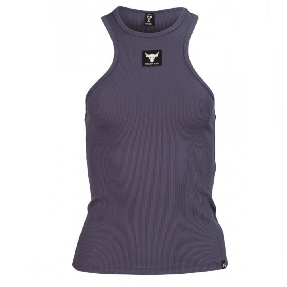 Under Armour Project Rock Rib Tank Sz XS
